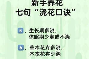 家庭盆栽花卉浇水的技巧（科学合理的浇水方式，让花卉茁壮成长）